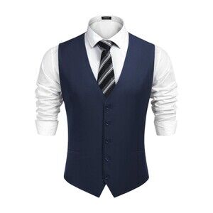 Men’s Navy Vest Size XL